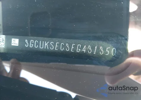 2014 Chevrolet Silverado 1500 1Lz from USA, damaged, VIN 3GCUKSEC3EG431350